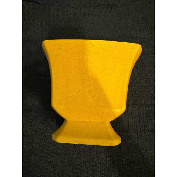 McCoy Floraline yellow vase ‎ 453 - Picture 1 of 5